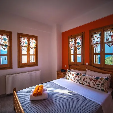 Orange House For Big Families In Damouchari - Delicious Houses Exterior photo