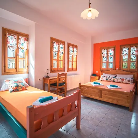 Orange House For Big Families In Damouchari - Delicious Houses Exterior photo