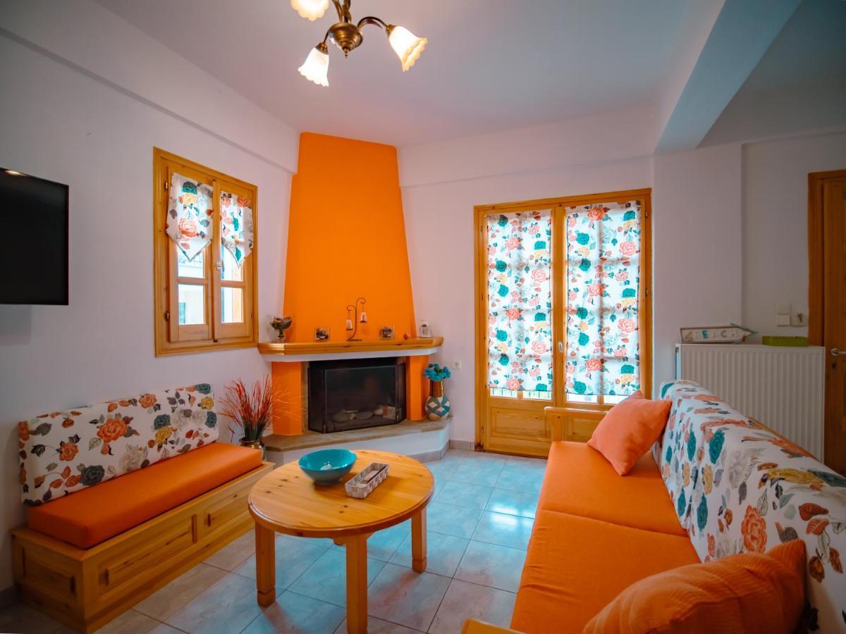 Orange House For Big Families In - Delicious *