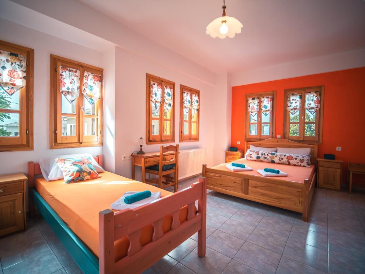 Orange House For Big Families In - Delicious Damouchari