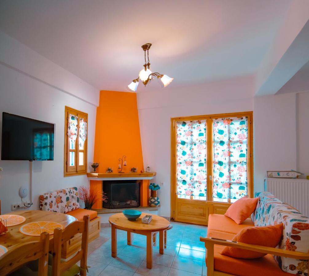 Orange House For Big Families In - Delicious *
